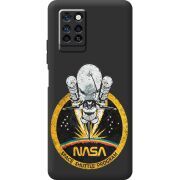 Черный чехол BoxFace Infinix Note 10 Pro NASA Spaceship