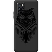 Черный чехол BoxFace Infinix Note 10 Pro Owl