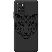 Черный чехол BoxFace Infinix Note 10 Pro Tiger