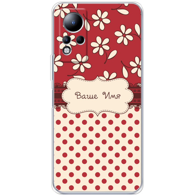 Чехол BoxFace Infinix Note 11 Именной Polka Dots