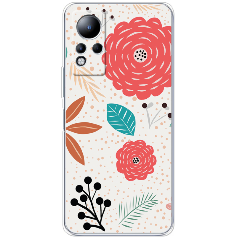 Чехол BoxFace Infinix Note 11 Line Flowers