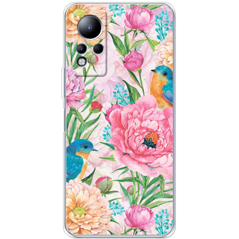 Чехол BoxFace Infinix Note 11 Birds in Flowers