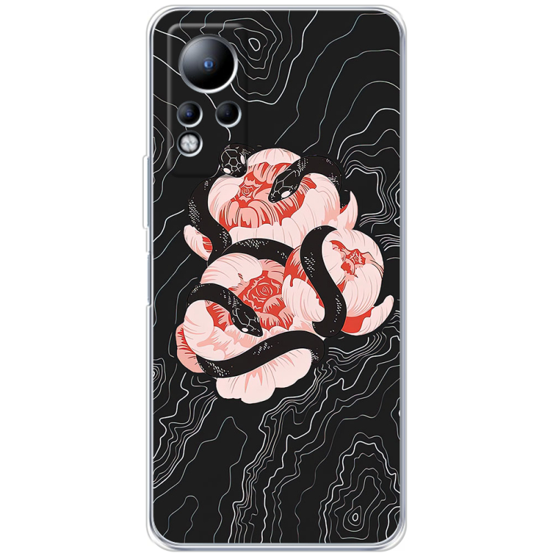 Чехол BoxFace Infinix Note 11 Snake Rose