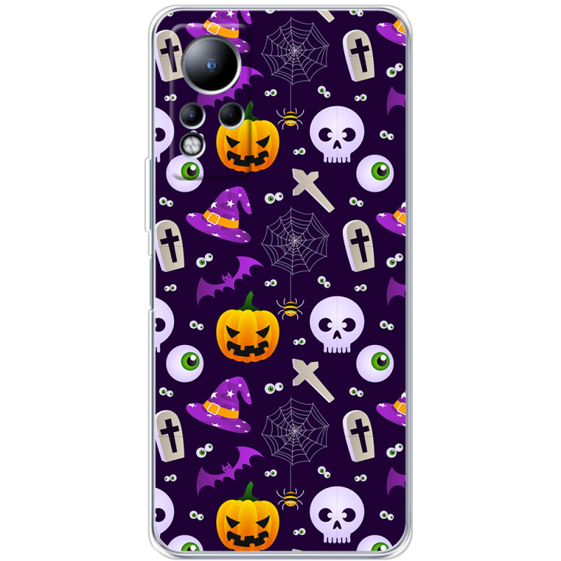 Чехол BoxFace Infinix Note 11 Halloween Purple Mood