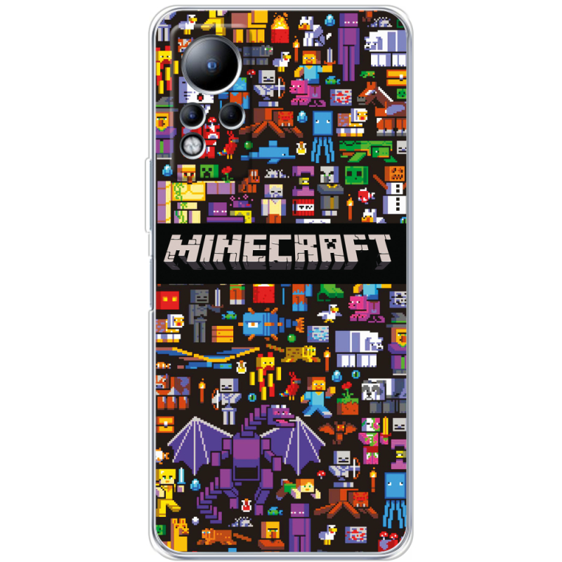 Чехол BoxFace Infinix Note 11 Minecraft Mobbery