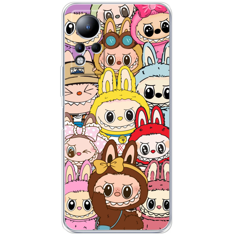 Чехол BoxFace Infinix Note 11 Labubu