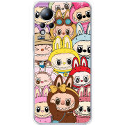 Чехол BoxFace Infinix Note 11 Labubu