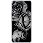 Чехол BoxFace Infinix Note 11 Black and White Roses