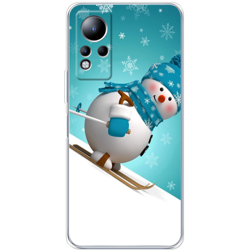 Чехол BoxFace Infinix Note 11 Skier Snowman