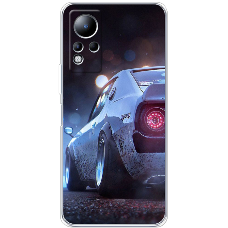 Чехол BoxFace Infinix Note 11 Silver Car