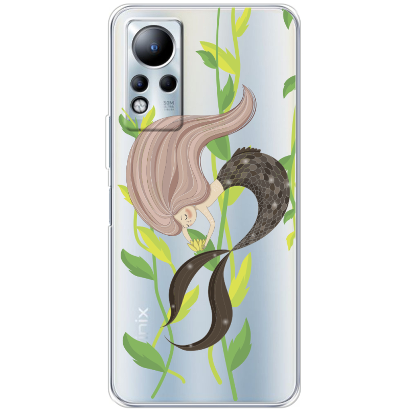 Прозрачный чехол BoxFace Infinix Note 11 Cute Mermaid