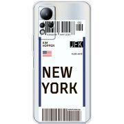 Прозрачный чехол BoxFace Infinix Note 11 Ticket New York