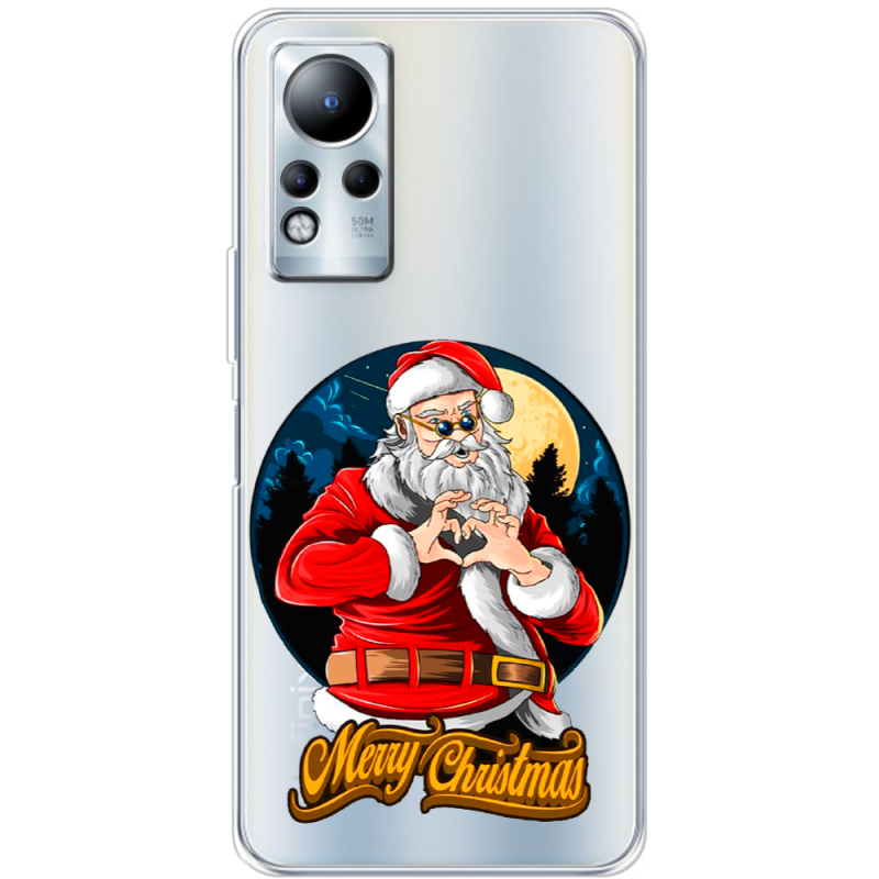 Прозрачный чехол BoxFace Infinix Note 11 Cool Santa