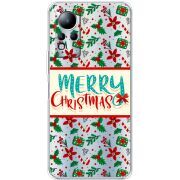 Прозрачный чехол BoxFace Infinix Note 11 Vintage Christmas Pattern