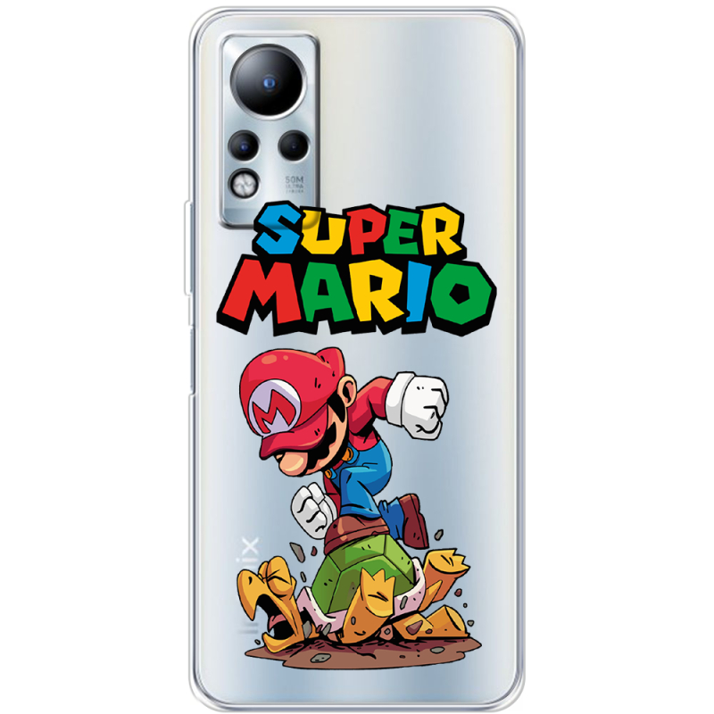 Прозрачный чехол BoxFace Infinix Note 11 Super Mario