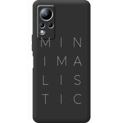 Черный чехол BoxFace Infinix Note 11 Minimalistic