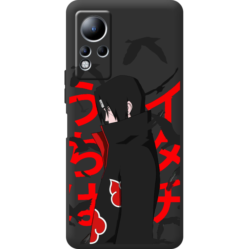 Черный чехол BoxFace Infinix Note 11 Учиха Итачи