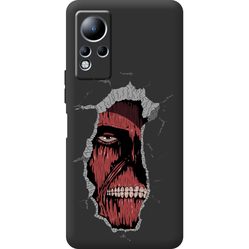 Черный чехол BoxFace Infinix Note 11 Нападение на Титана