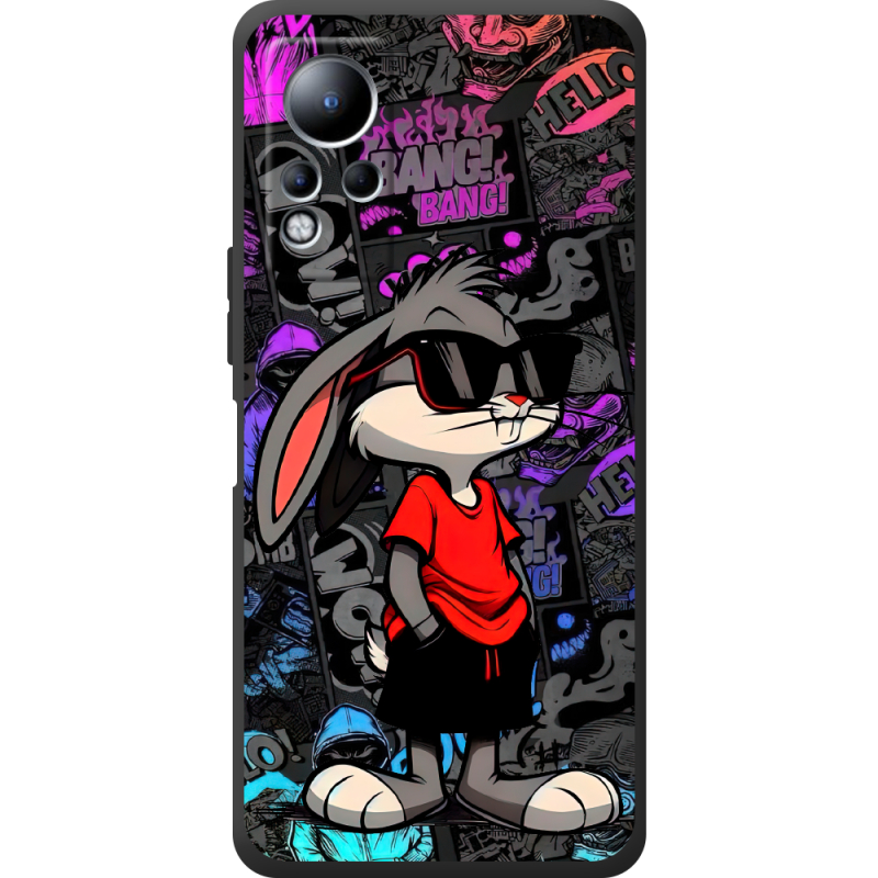 Черный чехол BoxFace Infinix Note 11 Малий вухань