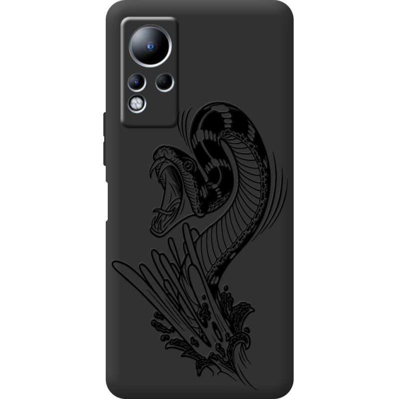 Черный чехол BoxFace Infinix Note 11 Snake