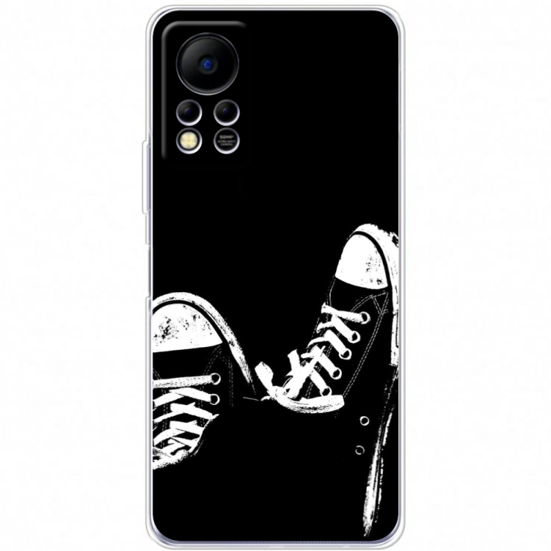 Чехол BoxFace Infinix Hot 11S Black Sneakers