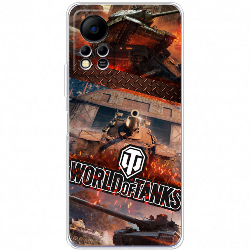 Чехол BoxFace Infinix Hot 11S World Of Tanks