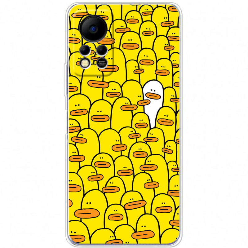 Чехол BoxFace Infinix Hot 11S Yellow Ducklings