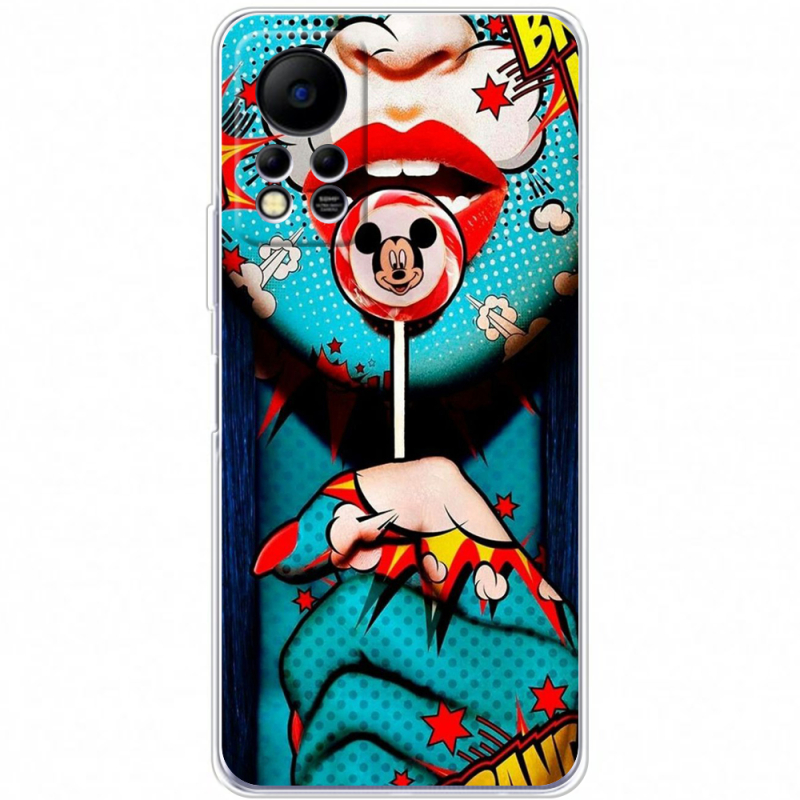 Чехол BoxFace Infinix Hot 11S Girl Pop Art