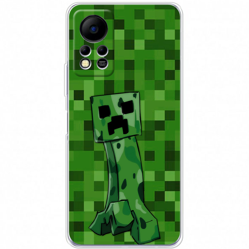 Чехол BoxFace Infinix Hot 11S Minecraft Creeper