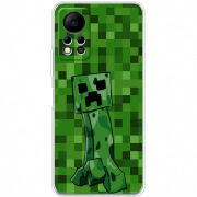 Чехол BoxFace Infinix Hot 11S Minecraft Creeper