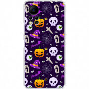 Чехол BoxFace Infinix Hot 11S Halloween Purple Mood