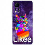 Чехол BoxFace Infinix Hot 11S Likee Cat