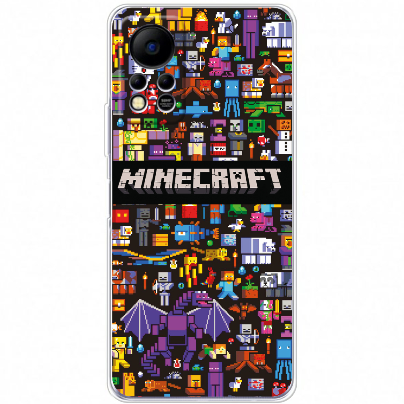 Чехол BoxFace Infinix Hot 11S Minecraft Mobbery