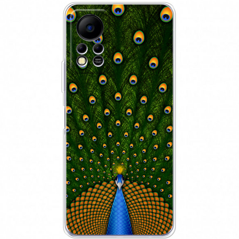 Чехол BoxFace Infinix Hot 11S Peacocks Tail