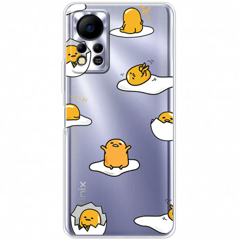 Прозрачный чехол BoxFace Infinix Hot 11S Gudetama