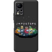 Черный чехол BoxFace Infinix Hot 11S Among Us Impostors