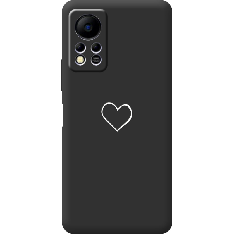 Черный чехол BoxFace Infinix Hot 11S My Heart