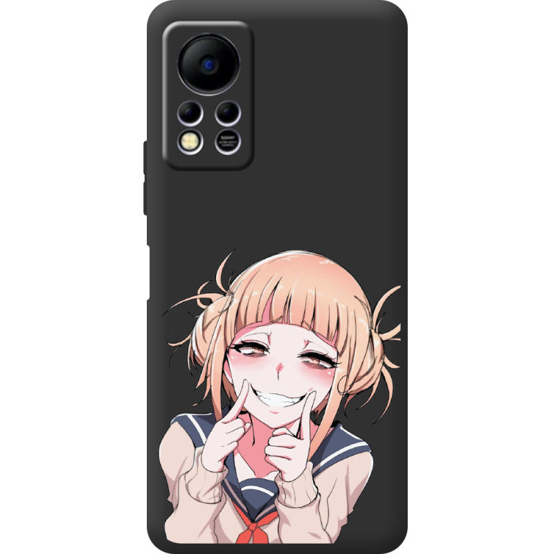 Черный чехол BoxFace Infinix Hot 11S Himiko Toga Smile