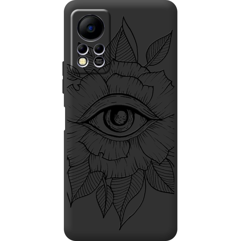 Черный чехол BoxFace Infinix Hot 11S Eye