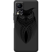 Черный чехол BoxFace Infinix Hot 11S Owl