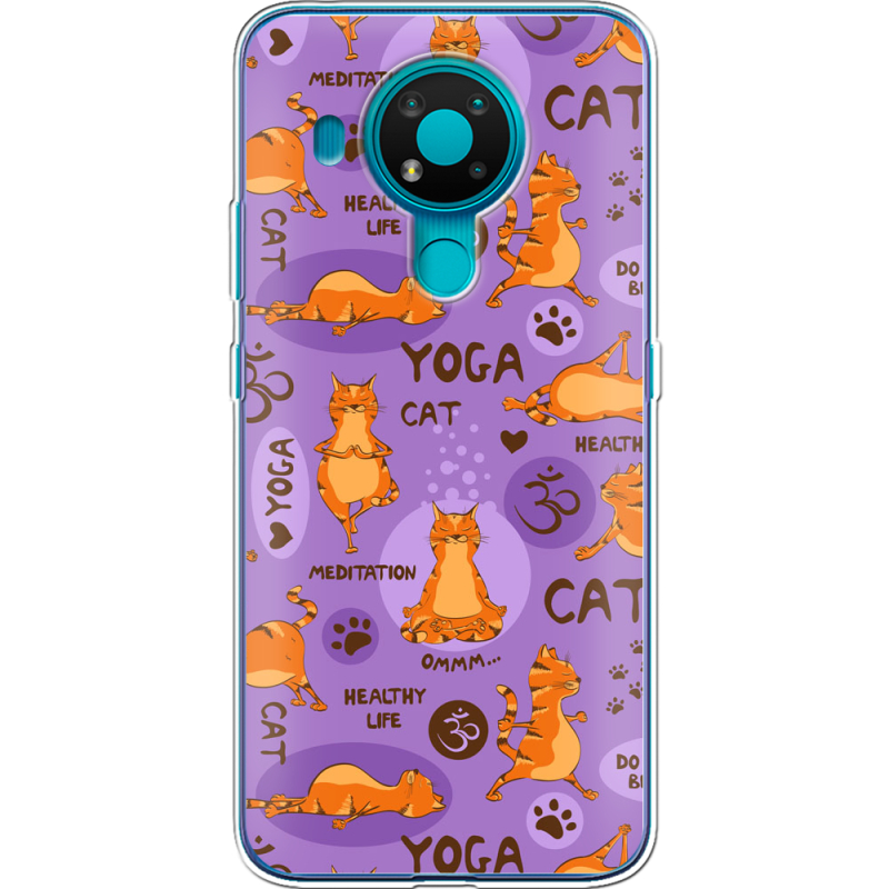 Чехол BoxFace Nokia 3.4 Yoga Cat