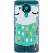 Чехол BoxFace Nokia 3.4 Green Owl