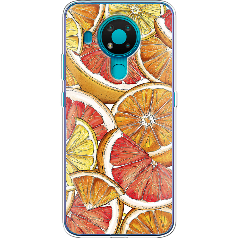 Чехол BoxFace Nokia 3.4 Citrus Pattern