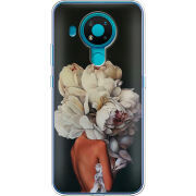 Чехол BoxFace Nokia 3.4 Exquisite White Flowers