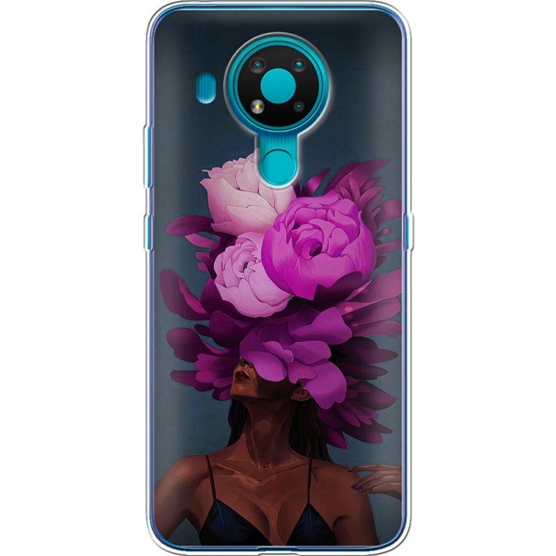 Чехол BoxFace Nokia 3.4 Exquisite Purple Flowers