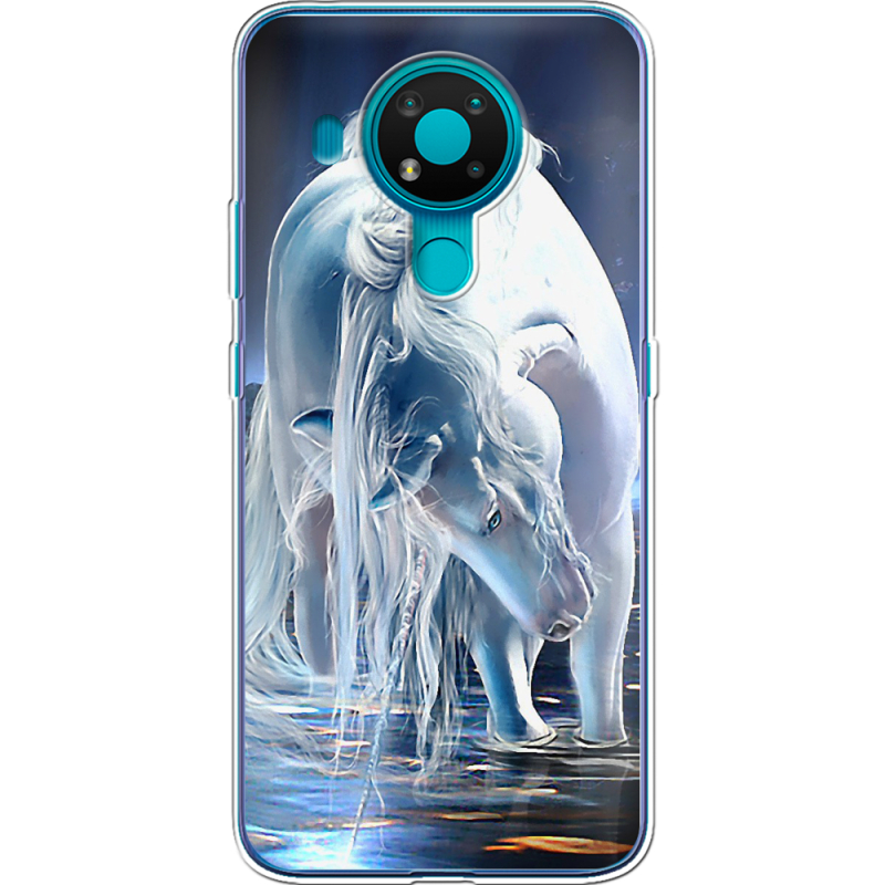 Чехол BoxFace Nokia 3.4 White Horse