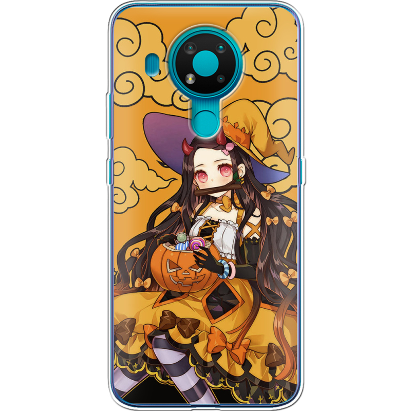 Чехол BoxFace Nokia 3.4 Kamado Nezuko Halloween