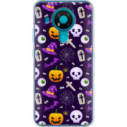 Чехол BoxFace Nokia 3.4 Halloween Purple Mood