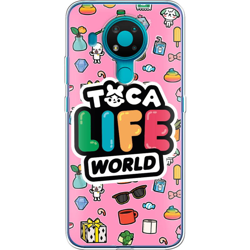 Чехол BoxFace Nokia 3.4 Toca Boca Life World