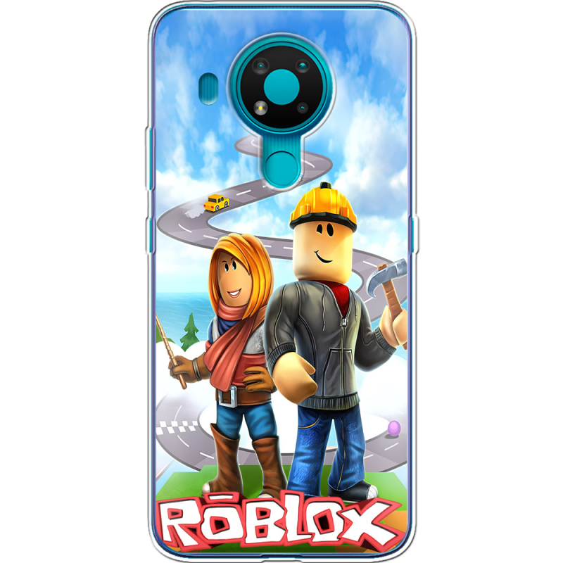 Чехол BoxFace Nokia 3.4 Roblox Білдерман